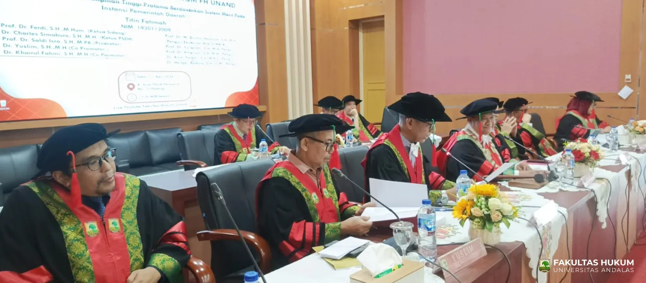 Foto 5 Ujian Terbuka Doktor Titin Fatimah