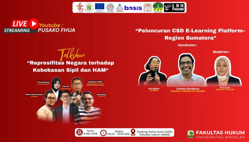 Peluncuran CSD E-Learning Platform -- Region Sumatera & Talkshow