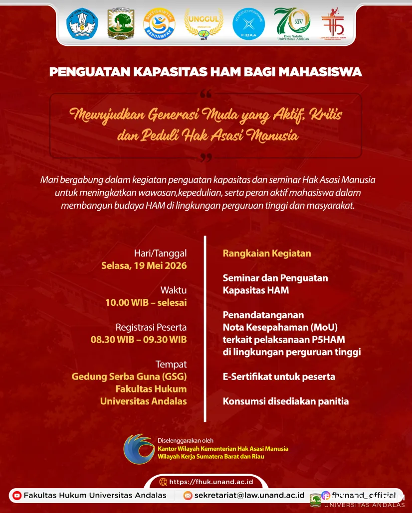 Penguatan Kapasitas HAM Bagi Mahasiswa