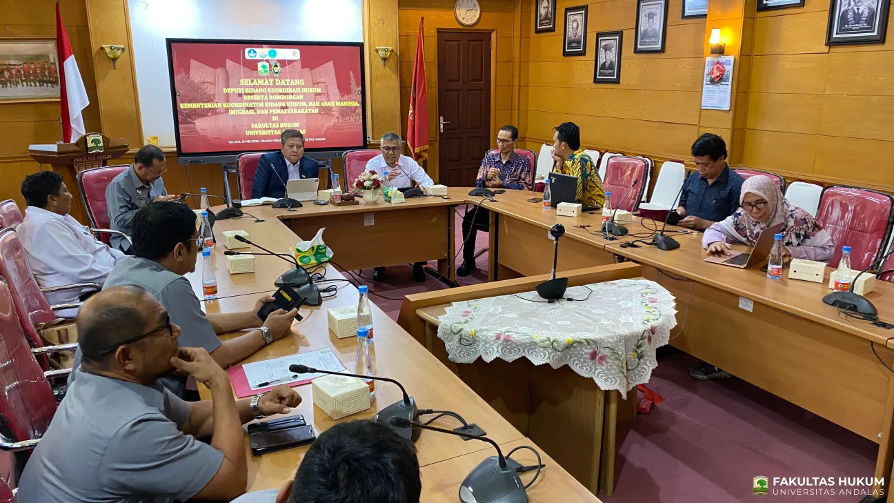 Deputi Bidang Koordinasi Hukum Kemenko Kumham Imigrasi dan Pemasyarakatan