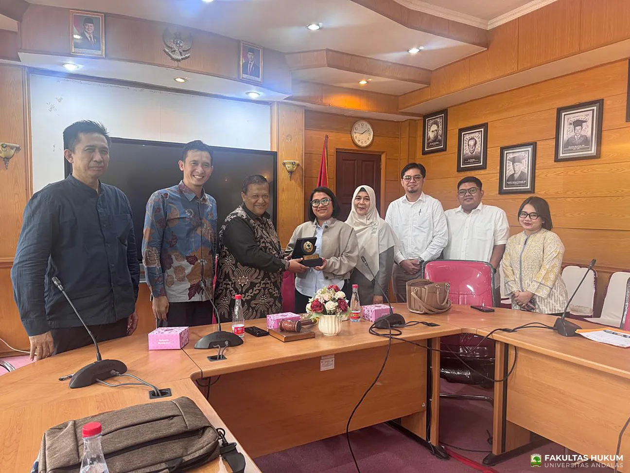 Kunjungan dari Nindya Karya dalam rangka kerjasama dalam pengembangan SDM di Nindya Karya