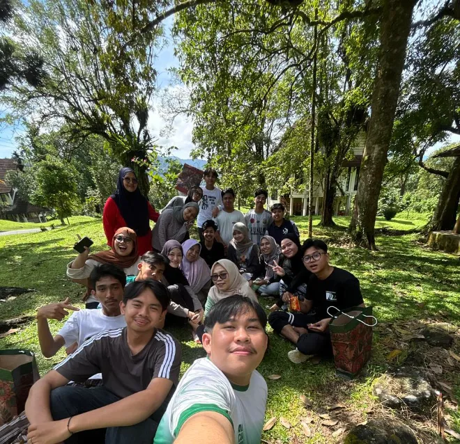 Suasana santai dan menyenangkan