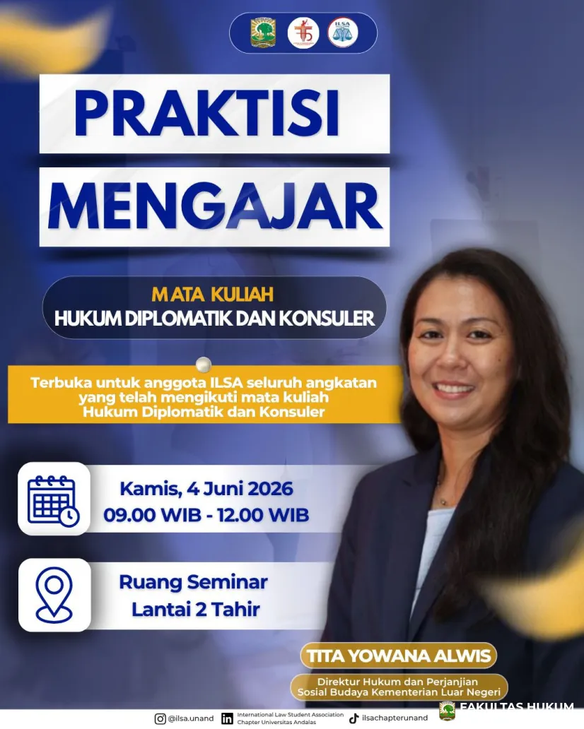Praktisi Mengajar Hukum Diplomatik dan Konsuler