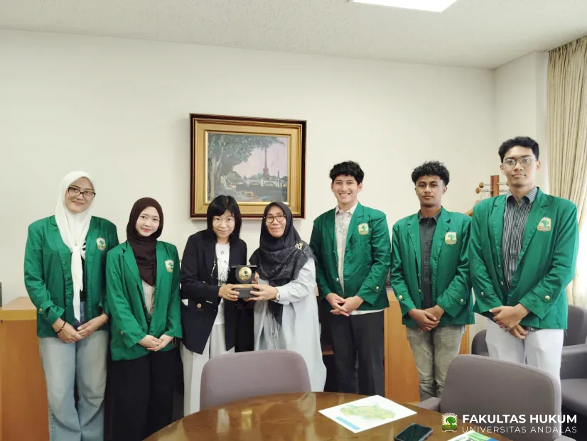 Fakultas Hukum Universitas Andalas Perkuat Kerja Sama Internasional, Diterima Langsung Wakil Presiden Chubu University Jepang