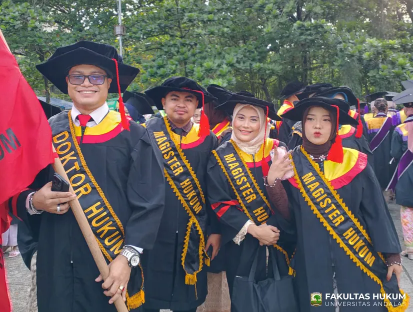 Wisuda III Universitas Andalas 2026: Fakultas Hukum Luluskan 109 Wisudawan, Rektor Tekankan Integritas dan Kemampuan Beradaptasi