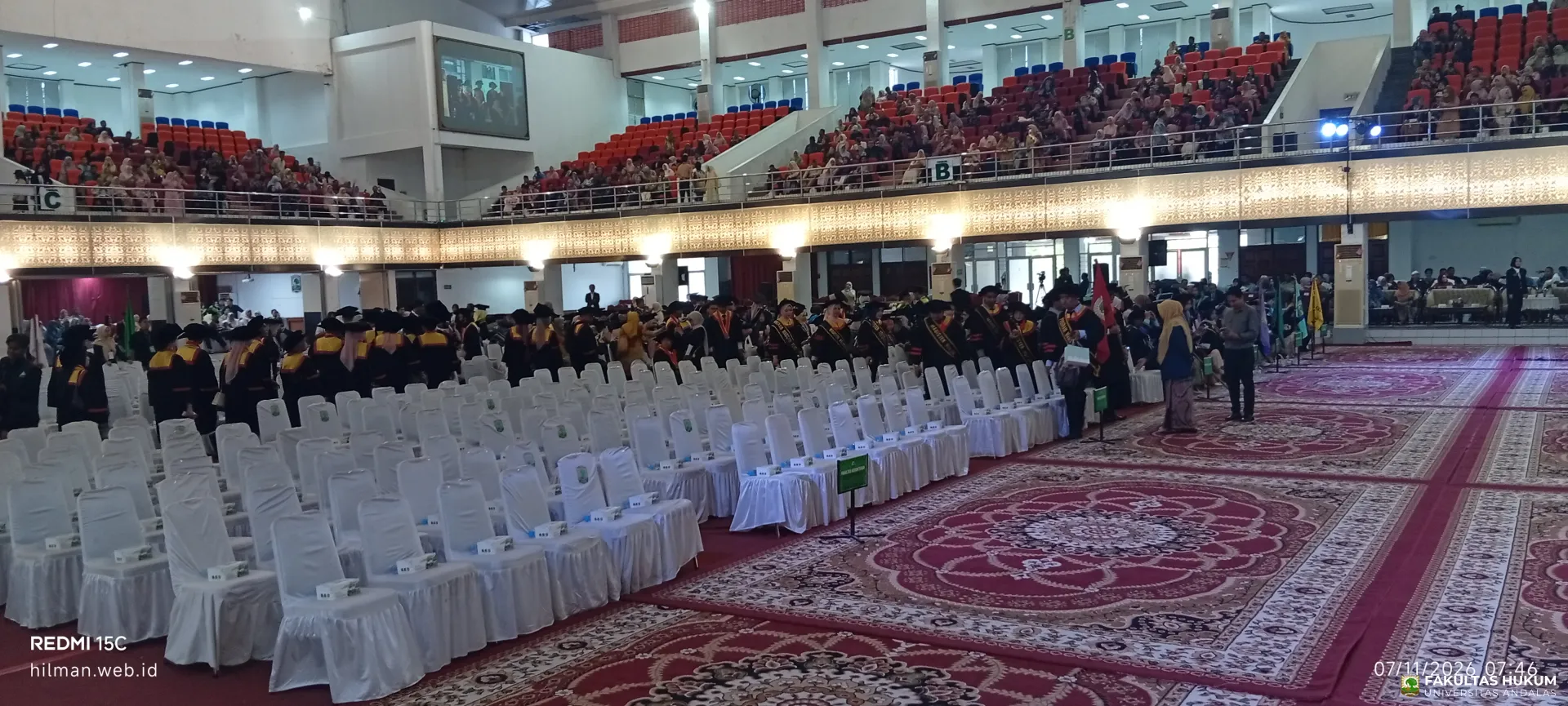Selamat dan Sukses Wisuda III Universitas Andalas 2026