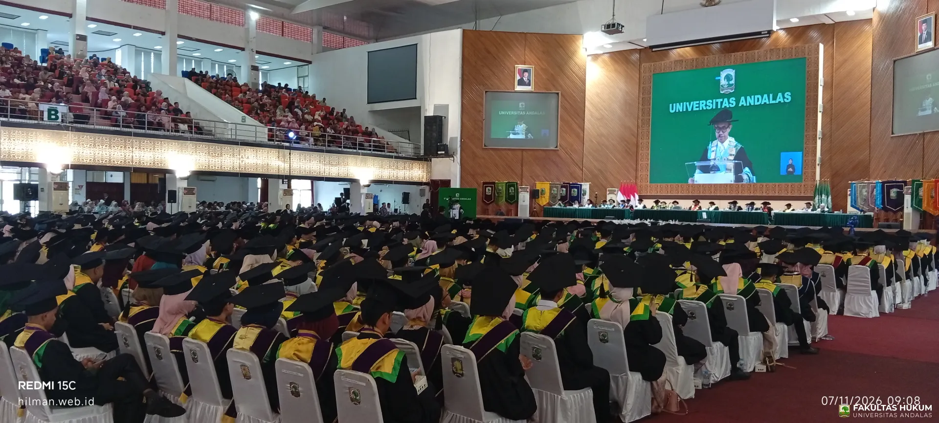 Wisuda III Universitas Andalas (UNAND) tahun 2026