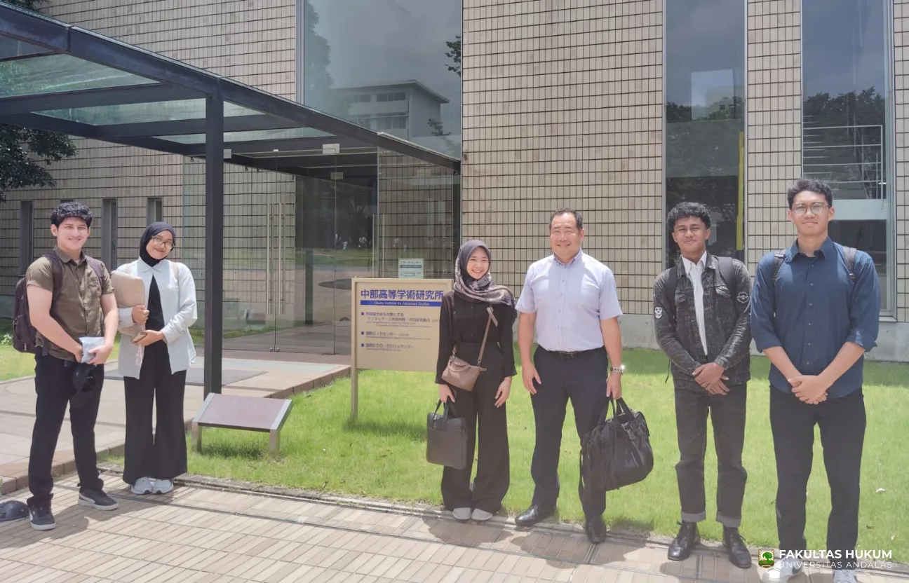 Foto 1 Delegasi FH Unand di Chubu University Jepang
