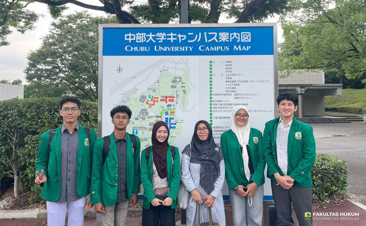 Foto 12 Delegasi FH Unand di Chubu University Jepang