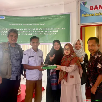 PSHKE Universitas Andalas melaksanakan pengabdian kepada...