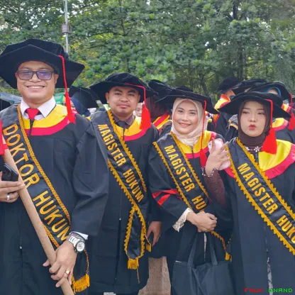 Fakultas Hukum Universitas Andalas meluluskan 109 wisudawan...