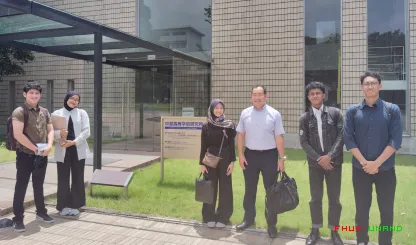 Foto 1 Delegasi FH Unand melakukan kunjungan resmi ke Chubu...