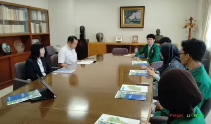 Foto 13 Delegasi FH Unand melakukan kunjungan resmi ke...