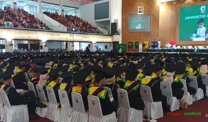 Foto 4 Universitas Andalas (UNAND) mewisuda 677 lulusan...
