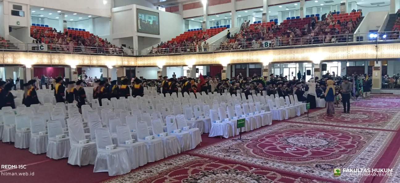 Foto 1 Wisuda III Universitas Andalas Tahun 2026 Sabtu (11/7)