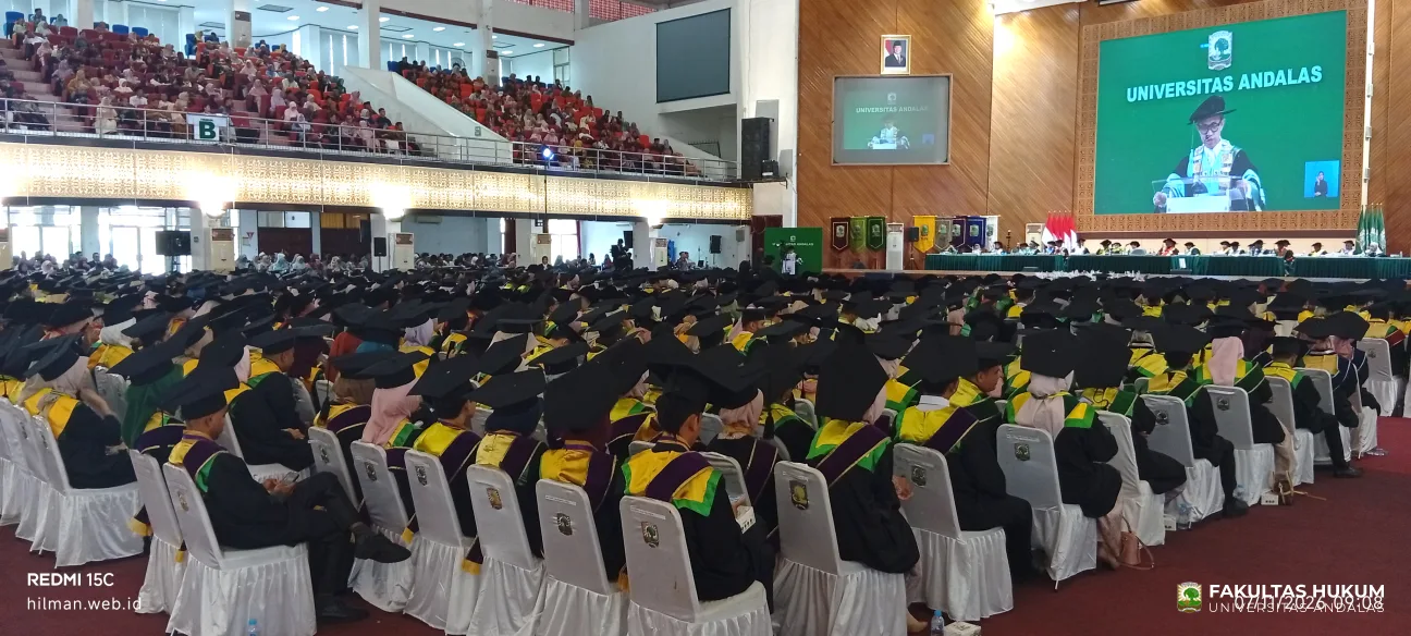 Foto 4 Wisuda III Universitas Andalas Tahun 2026 Sabtu (11/7)