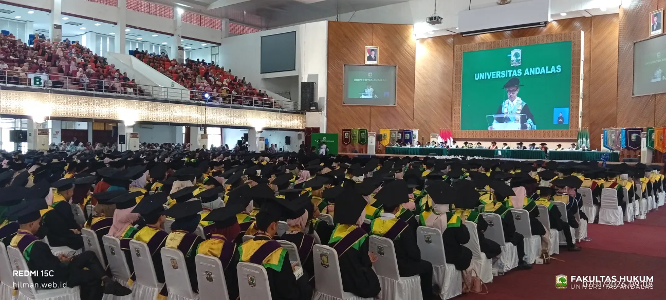 Foto 10 Wisuda III Universitas Andalas Tahun 2026 Sabtu (11/7)