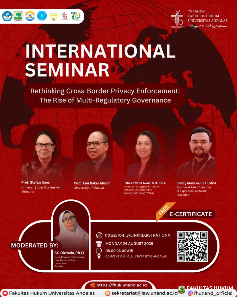 International Seminar: Rethinking Cross-Border Privacy Enforcement