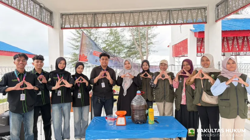 Gandeng Hima Agroteknologi, PPK ORMAWA Kombad Justitia Olah Limbah Tambak Udang Menjadi Pupuk Organik Cair