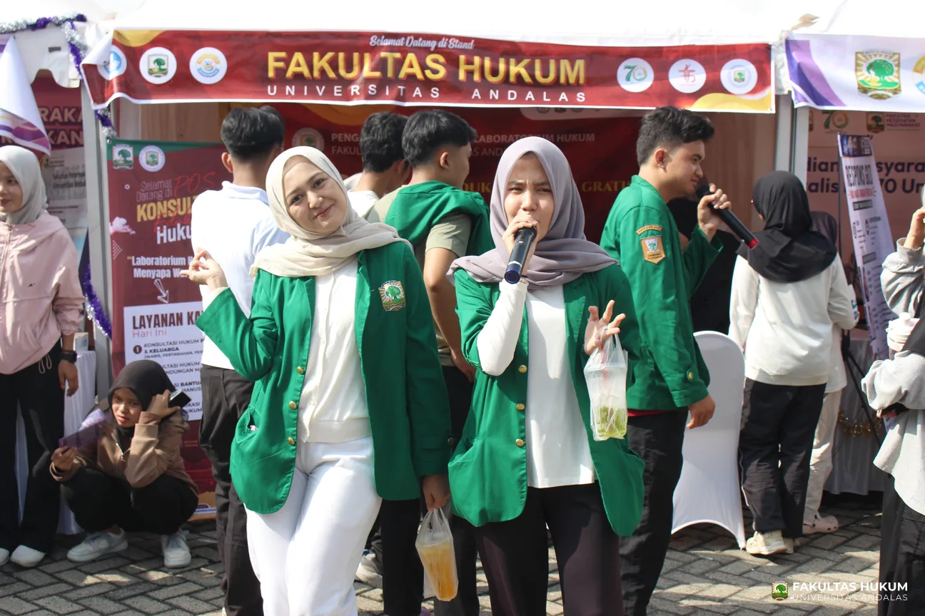 Foto 15 Stand Fakultas Hukum di CFD Pengabdian Masyarakat Universitas Andalas