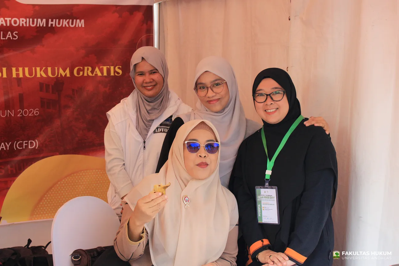 Foto 24 Stand Fakultas Hukum di CFD Pengabdian Masyarakat Universitas Andalas