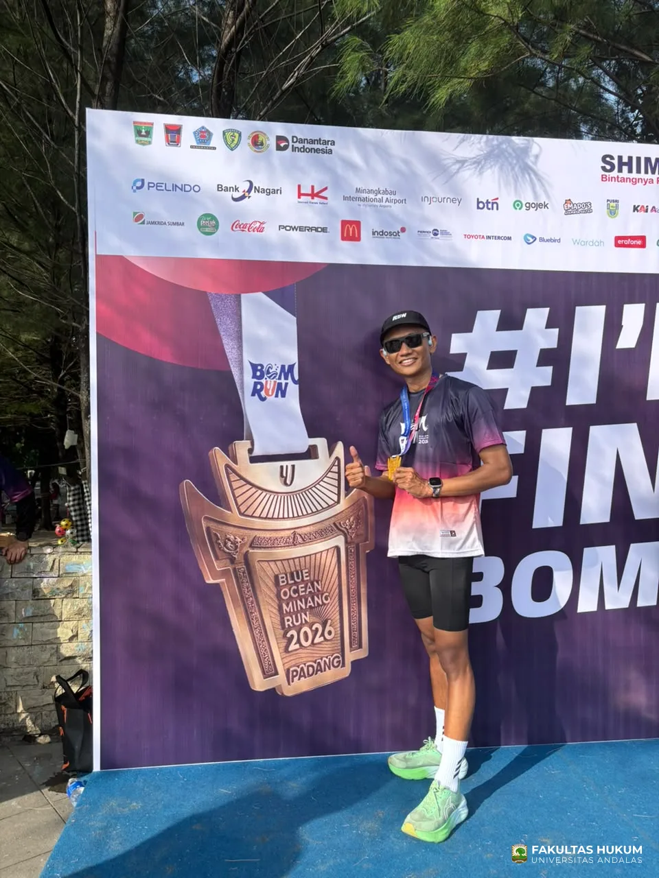 Foto 1 Muhammad Toriq Jasman, A.Md.  berpartisipasi BOM Run 2026
