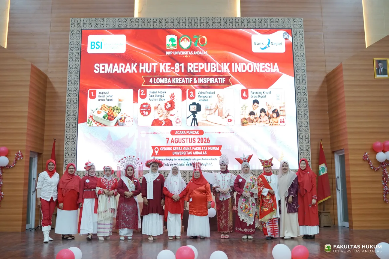 Foto 8 Semarak HUT ke-81 Republik Indonesia Dharma Wanita Persatuan Universitas Andalas