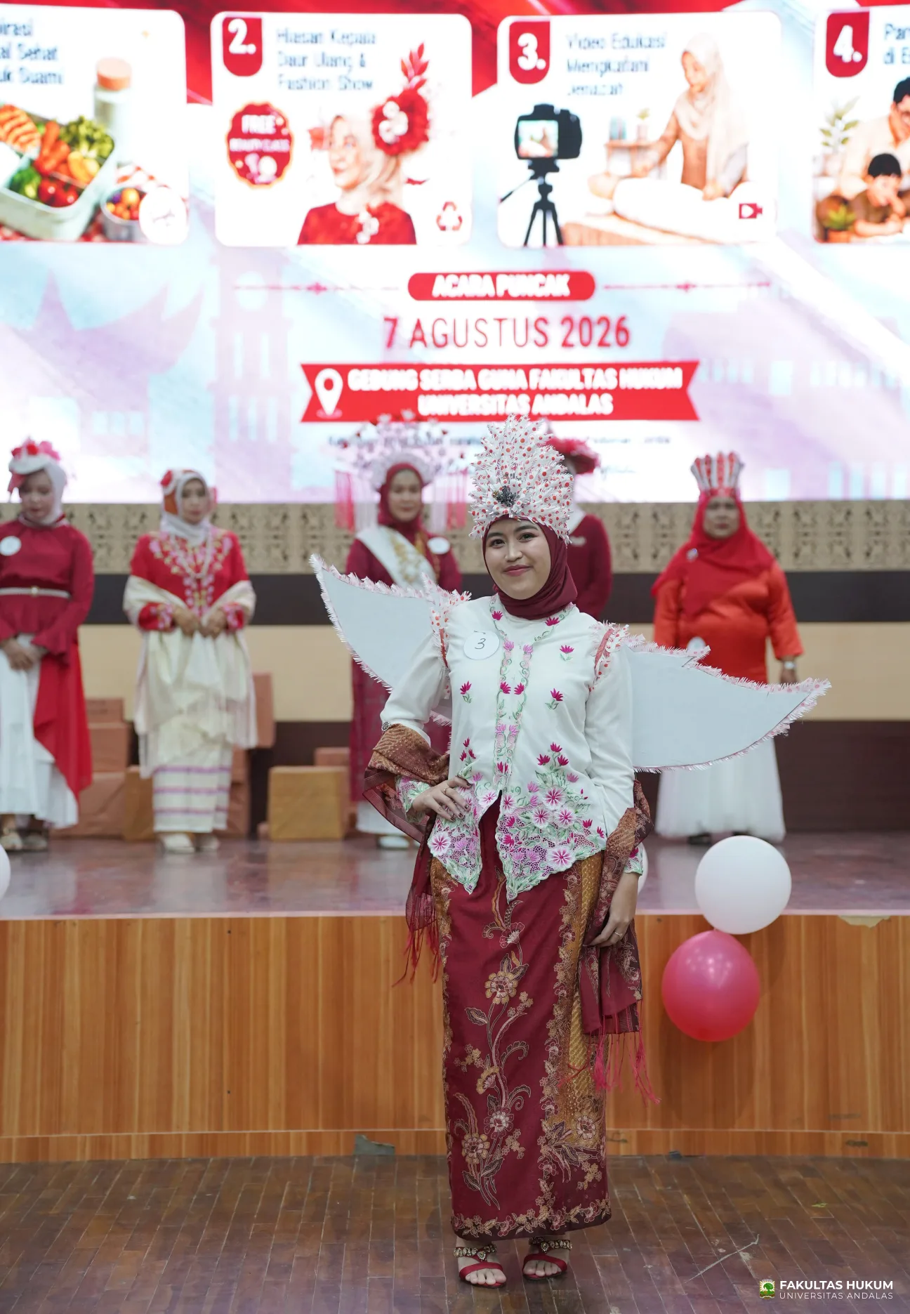 Foto 9 Semarak HUT ke-81 Republik Indonesia Dharma Wanita Persatuan Universitas Andalas