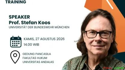 Fakultas Hukum Universitas Andalas menyelenggarakan...