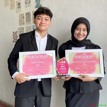 Mahasiswa Fakultas Hukum Universitas Andalas, Adam Zamsy...