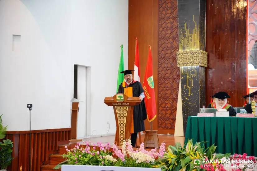 75 Tahun FH UNAND, Teguhkan Peran Pendidikan Hukum dalam Menghadapi Transformasi Penegakan Hukum
