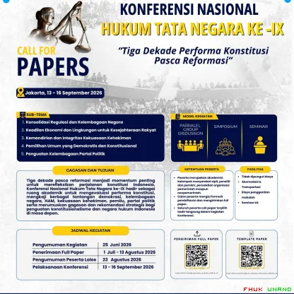 Konferensi Nasional Hukum Tata Negara (KNHTN) Ke-IX digelar...