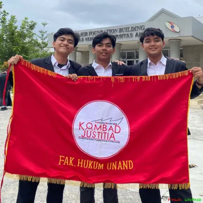 Delegasi Kombad Justitia Fakultas Hukum Universitas Andalas...