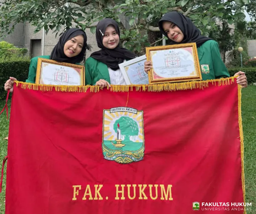 Mahasiswa FH Unand Raih Juara 3 National Law Debate Competition 2026