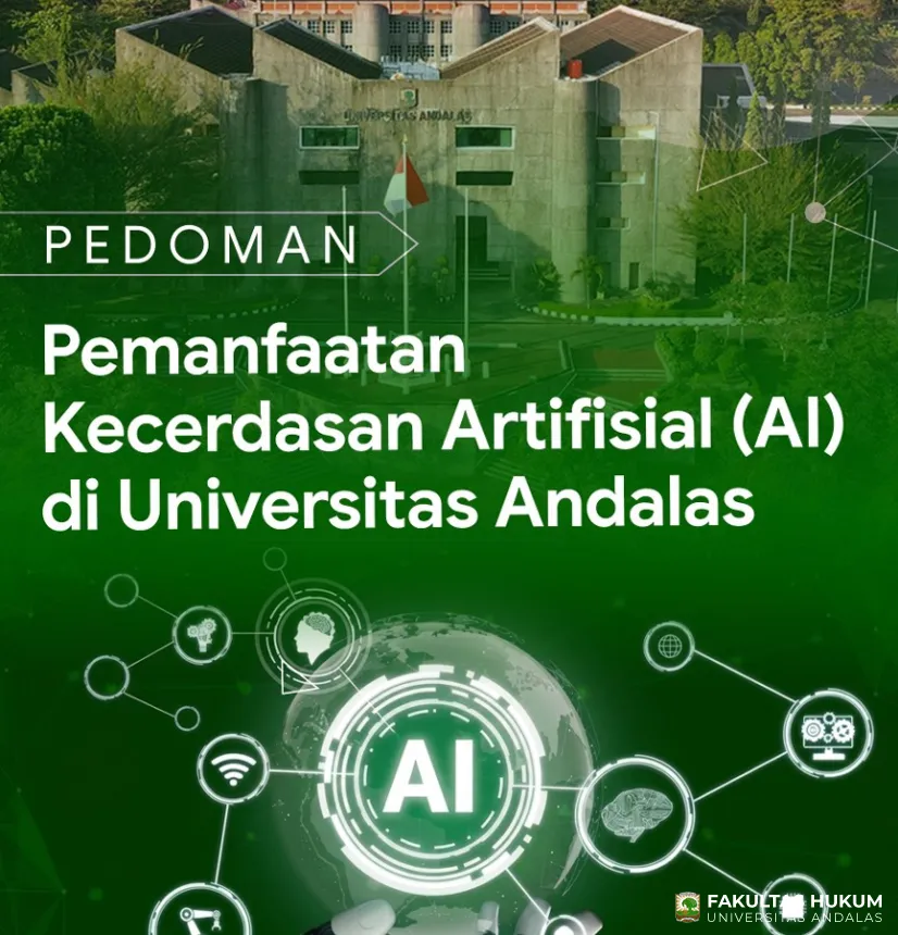 Universitas Andalas Terbitkan Pedoman Pemanfaatan Kecerdasan Artifisial (AI), Sivitas...